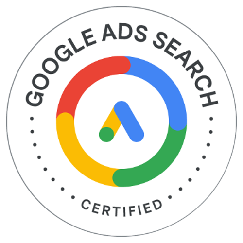 Google Ads Search certification badge