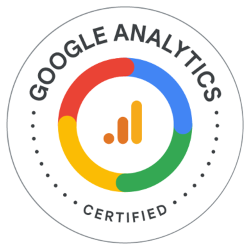 Google Analytics certification badge